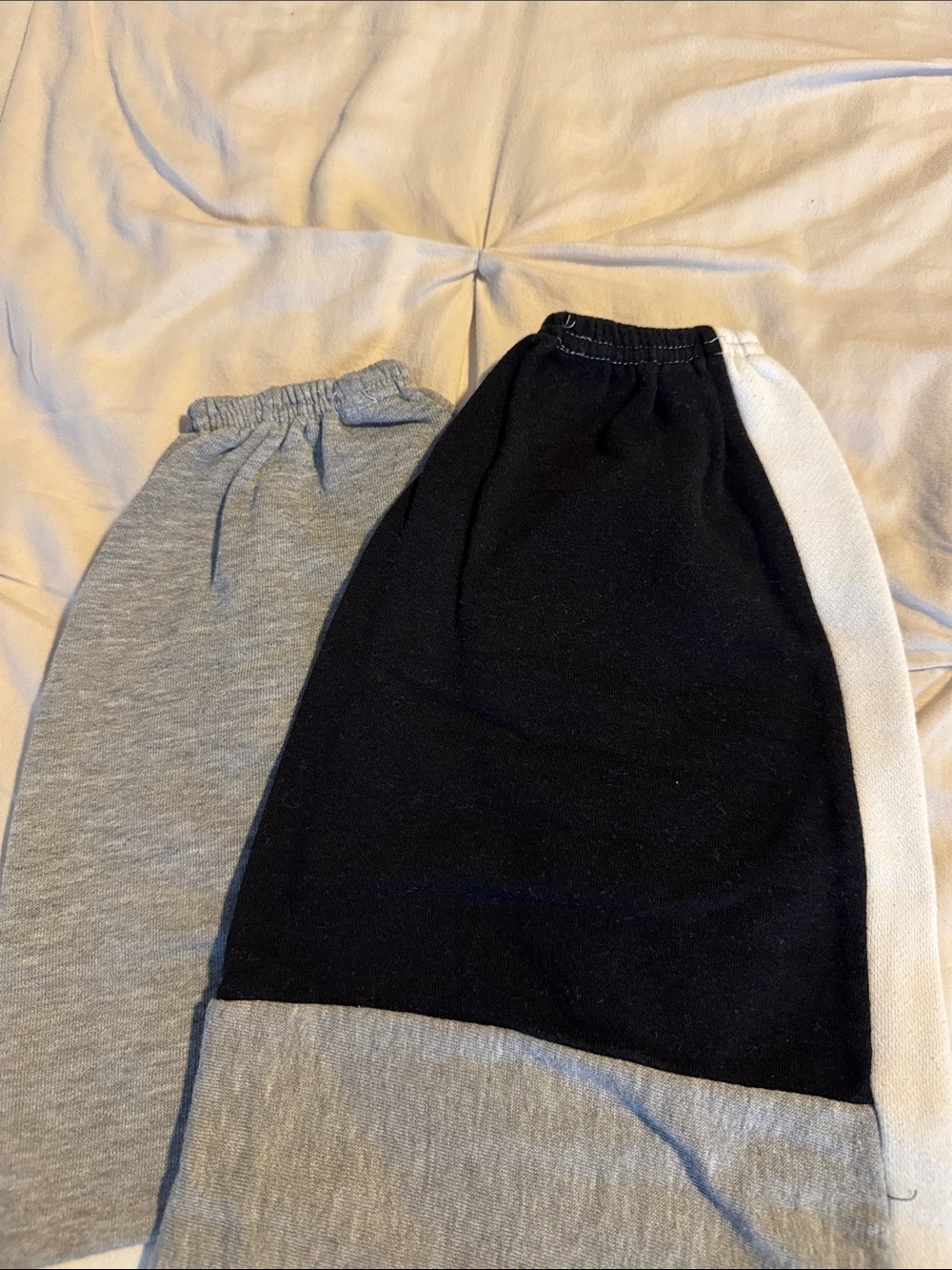 Nike Gray, Black & White Colorblock Joggers - Picture 3 of 3